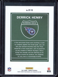 2021 Panini Donruss Derrick Henry Downtown #DT-19