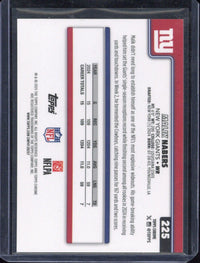 2025 Topps Chrome Malik Nabers Orange Geometric /25