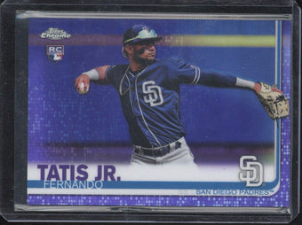 compare product 2019 Topps Chrome Fernando Tatis Jr. RC /299