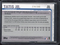 2019 Topps Chrome Fernando Tatis Jr. RC /299