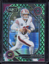 2024 Panini Select Brock Purdy Dragon Scale Club Level /81 #226