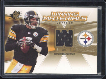 compare product 2006 Upper Deck SPX Ben Roethlisberger Relic