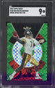 2005 Topps Finest Ben Roethlisberger Green XFractor /50 #108 SGC 9