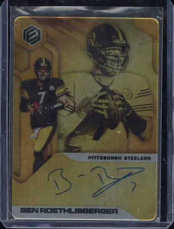 compare product 2019 Panini Elements Ben Roethlisberger Autograph /5 #SS-BR