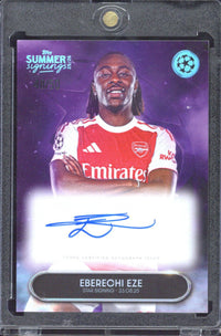 2025-26 Topps Summer Signings Eberechi Eze Autograph /50