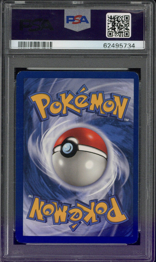 1999 Pokemon Fossil Dragonite 1st Edition Holo #4 PSA 8