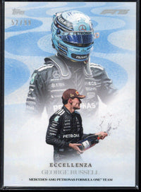2025 Topps Eccellenza F1 George Russell /99