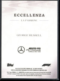 2025 Topps Eccellenza F1 George Russell /99