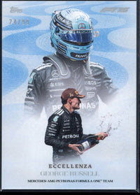 2025 Topps Eccellenza F1 George Russell /99