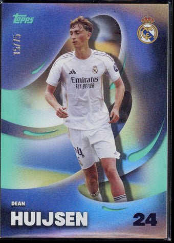 compare product 2025/26 Topps Los Blancos Dean Huijsen /75 #25