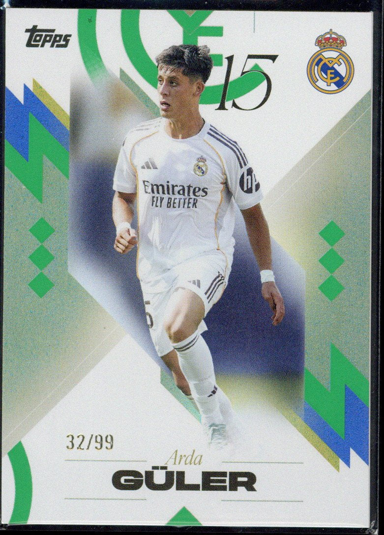 2025/26 Topps Los Blancos Arda Güler /99 #19