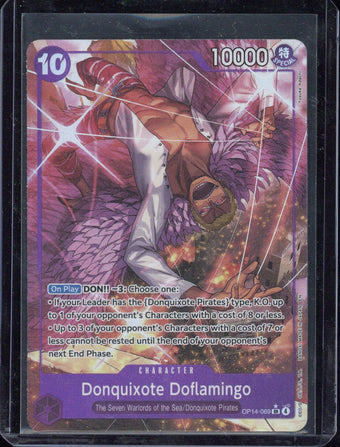 compare product 2026 One Piece OP14-EB04 EN Donquixote Doflamingo #069