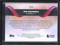 2025-26 Topps Chrome Rio Ngumoha RC Helix #HX-8