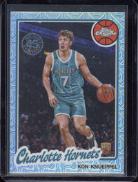 2025 Topps Chrome Kon Knueppel RC Mojo Refractor #TC-KK