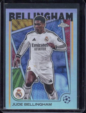 compare product 2025 Topps Chrome UCC Jude Bellingham Hero Variation #22