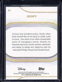 2025 Topps Chrome Disney Goofy /75 #32