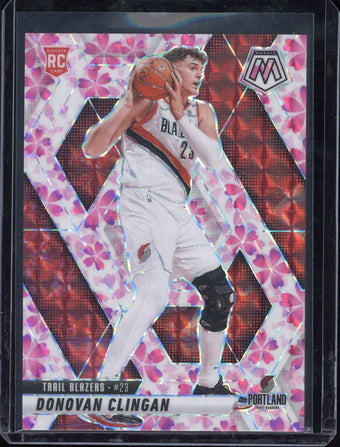 compare product 2024-25 Panini Mosaic Basketball Donovan Clingan RC /20 #246