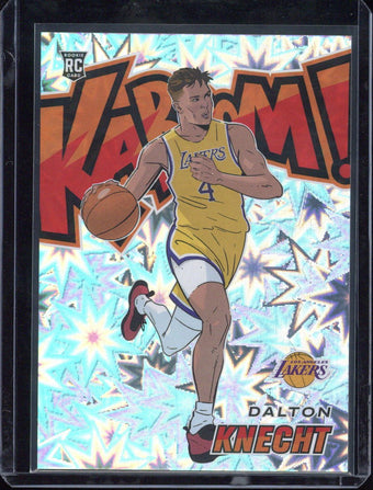 compare product 2024-25 Panini Revolution Basketball Dalton Knecht RC Kaboom! #24