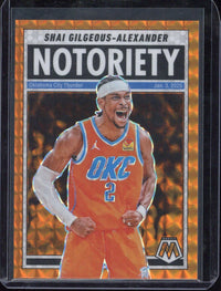 2024-25 Panini Mosaic Basketball  Shai Gilgeous-Alexander /49 #7