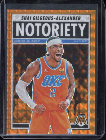 compare product 2024-25 Panini Mosaic Basketball  Shai Gilgeous-Alexander /49 #7