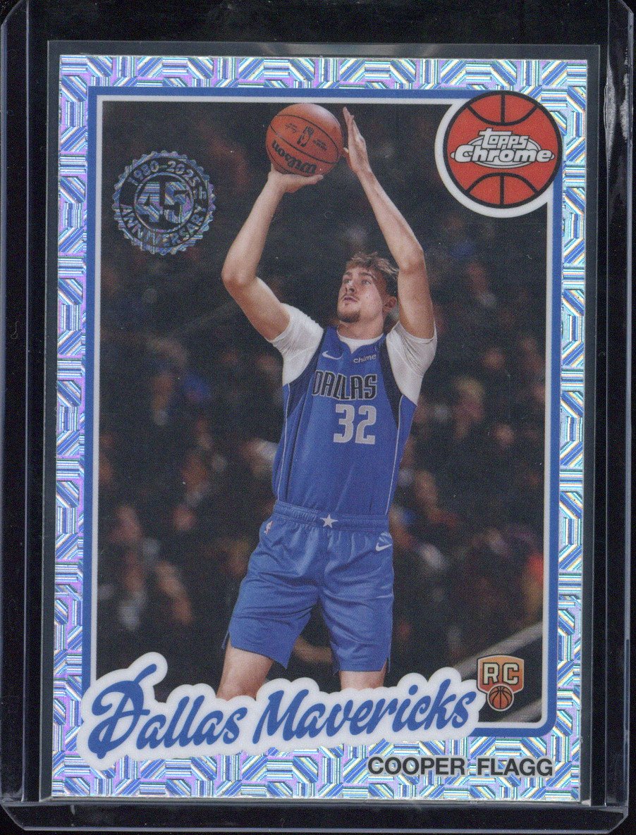 2025 Topps Chrome Cooper Flagg RC Mojo Refractor #TC-CF