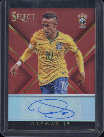compare product 2015-16 Panini Select Soccer Neymar Jr Autograph /20 #SS-N