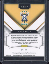 2015-16 Panini Select Soccer Neymar Jr Autograph /20 #SS-N