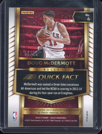 2016-17 Panini Select Basketball Doug McDermott Patch /10 #6