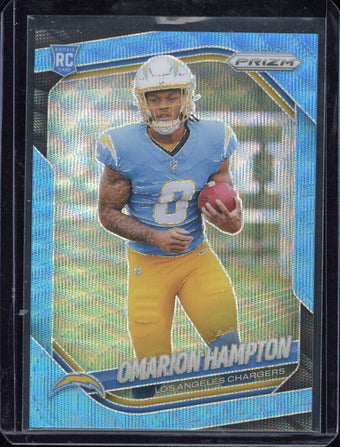 compare product 2025 Panini Prizm Football Omarion Hampton RC /230 #355