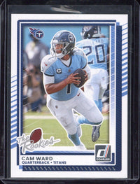 2025 Panini Donruss Rookies & Highlights Football Cam Ward RC #DRH-42