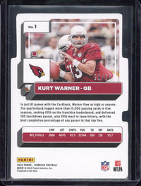 2022 Panini Donruss Football Kurt Warner /25 #1