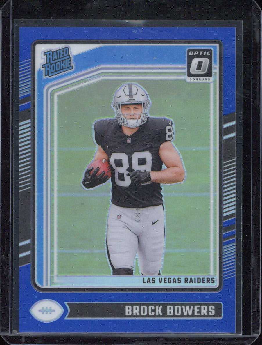 2024 Panini Donruss Optic Football Brock Bowers Rated Rookie /199 #215