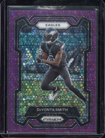 compare product 2023 Panini Prizm Football Devonta Smith /35 #240