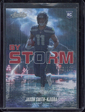 compare product 2023 Panini Absolute Football Jaxon Smith-Njigba RC /100 #BST-9