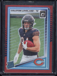 2025 Panini Donruss Optic Football Colston Loveland Rated Rookie /149 #204