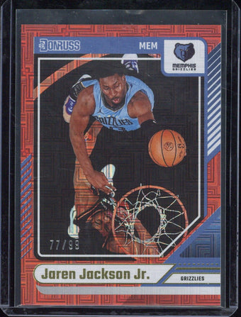 compare product 2024/25 Panini Donruss Basketball Jaren Jackson JR. /99 #63