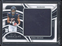 2024 Panini Immaculate Collection Football Rome Odunze RC Patch /10 #RJL-ROE