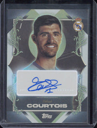 2025/26 Topps Los Blancos Thibaut Courtois Autograph #PP-TC