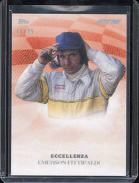 2025 Topps Eccellenza F1 Emerson Fittipaldi /25