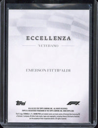 2025 Topps Eccellenza F1 Emerson Fittipaldi /25