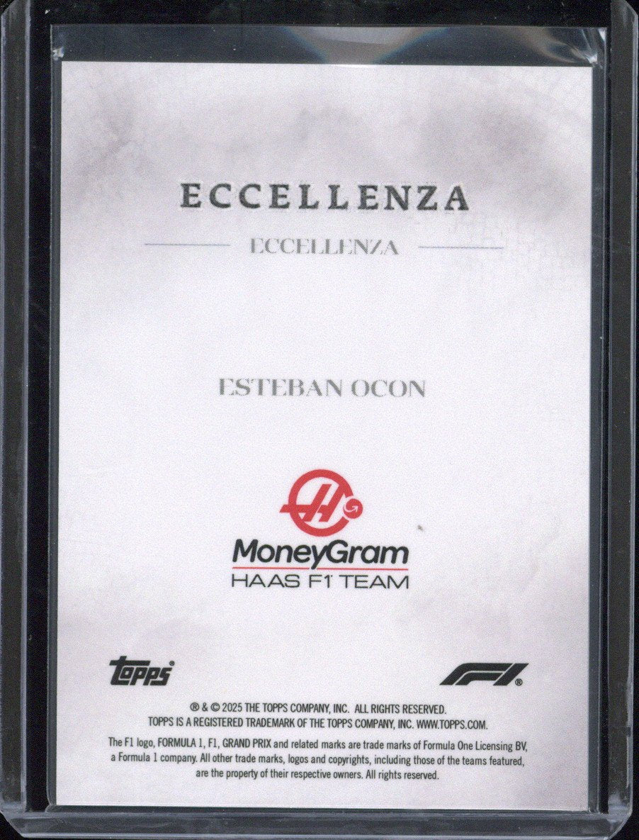 2025 Topps Eccellenza F1 Esteban Ocon /99