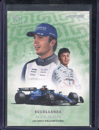 2025 Topps Eccellenza F1 Alex Albon /75