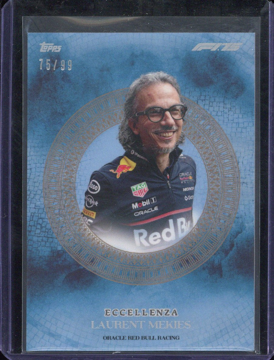 2025 Topps Eccellenza F1 Laurent Mekies /99