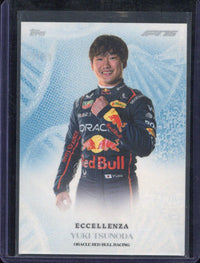 2025 Topps Eccellenza F1 Yuki Tsunoda /99