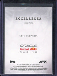 2025 Topps Eccellenza F1 Yuki Tsunoda /99