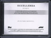 2025 Topps Eccellenza F1 Juan Pablo Montoya Patch
