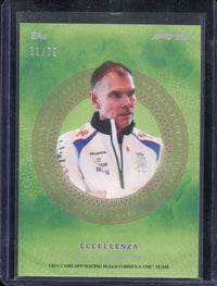 2025 Topps Eccellenza F1 Alan Permane /75