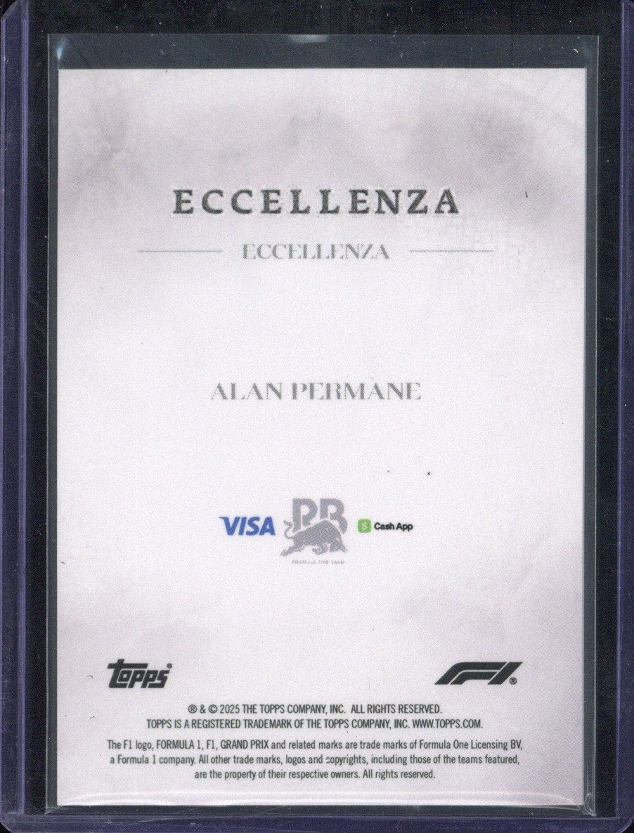2025 Topps Eccellenza F1 Alan Permane /75