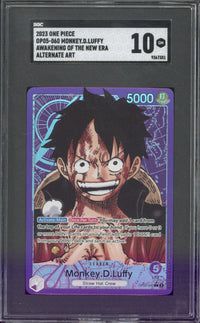 2023 One Awakening Of The New Era Monkey D. Luffy #OP05-060 SGC 10