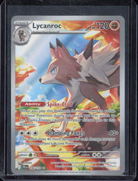 2025 Pokemon JTG Lycanroc #166